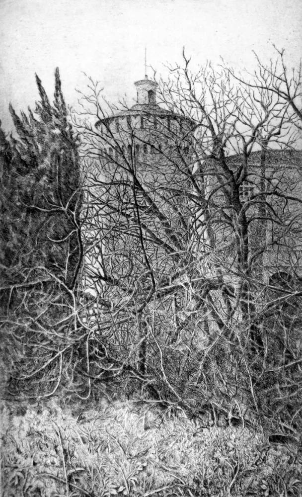 Água-Forte Cotugno  - Lodi, il torrione