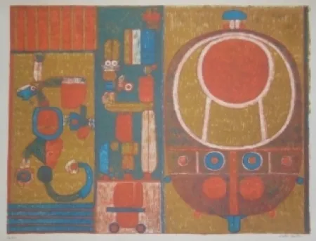 Litografia Courtin - Vérité cruelle d'un jeu ancien