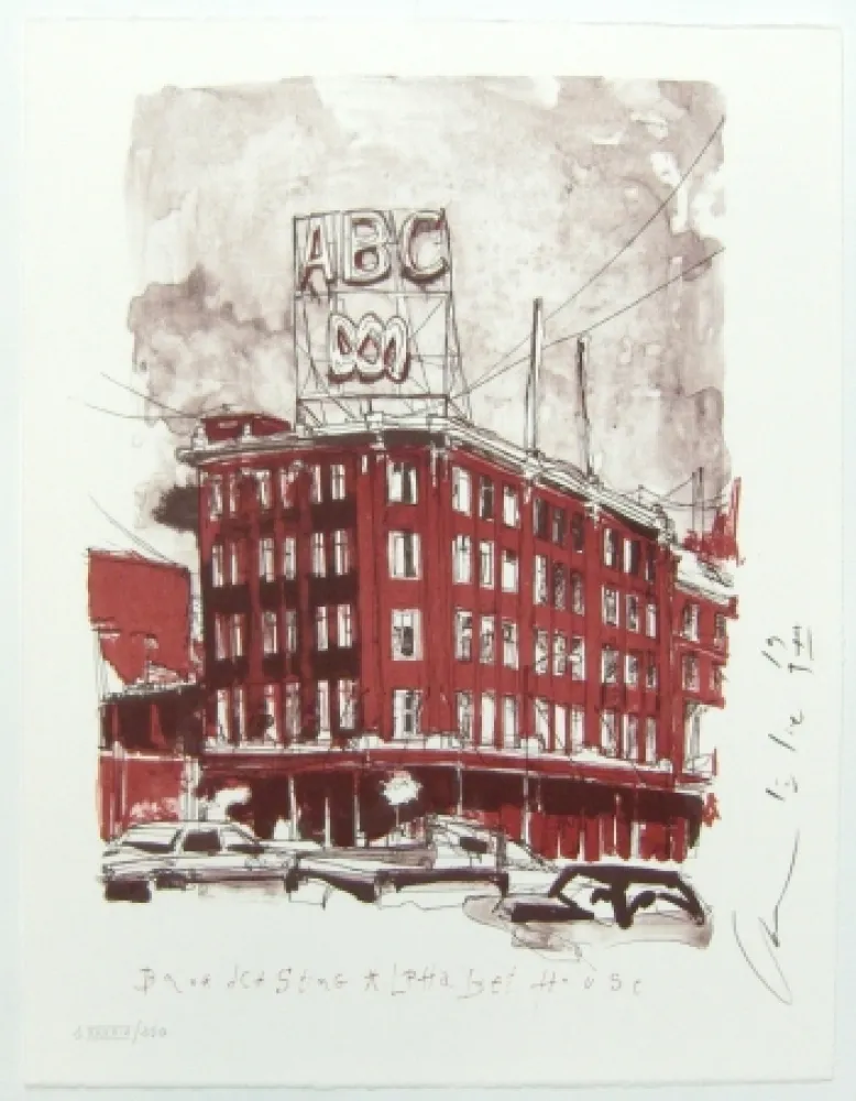 Litografia Couture - ABC