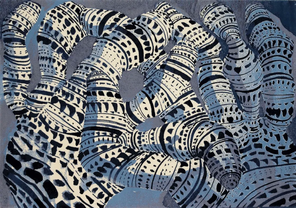 Múltiplo Cragg - Form Code (Blue)