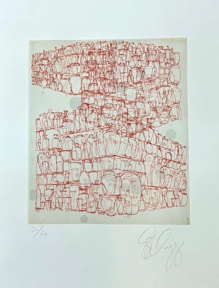 Água-Forte Cragg - Sin titulo