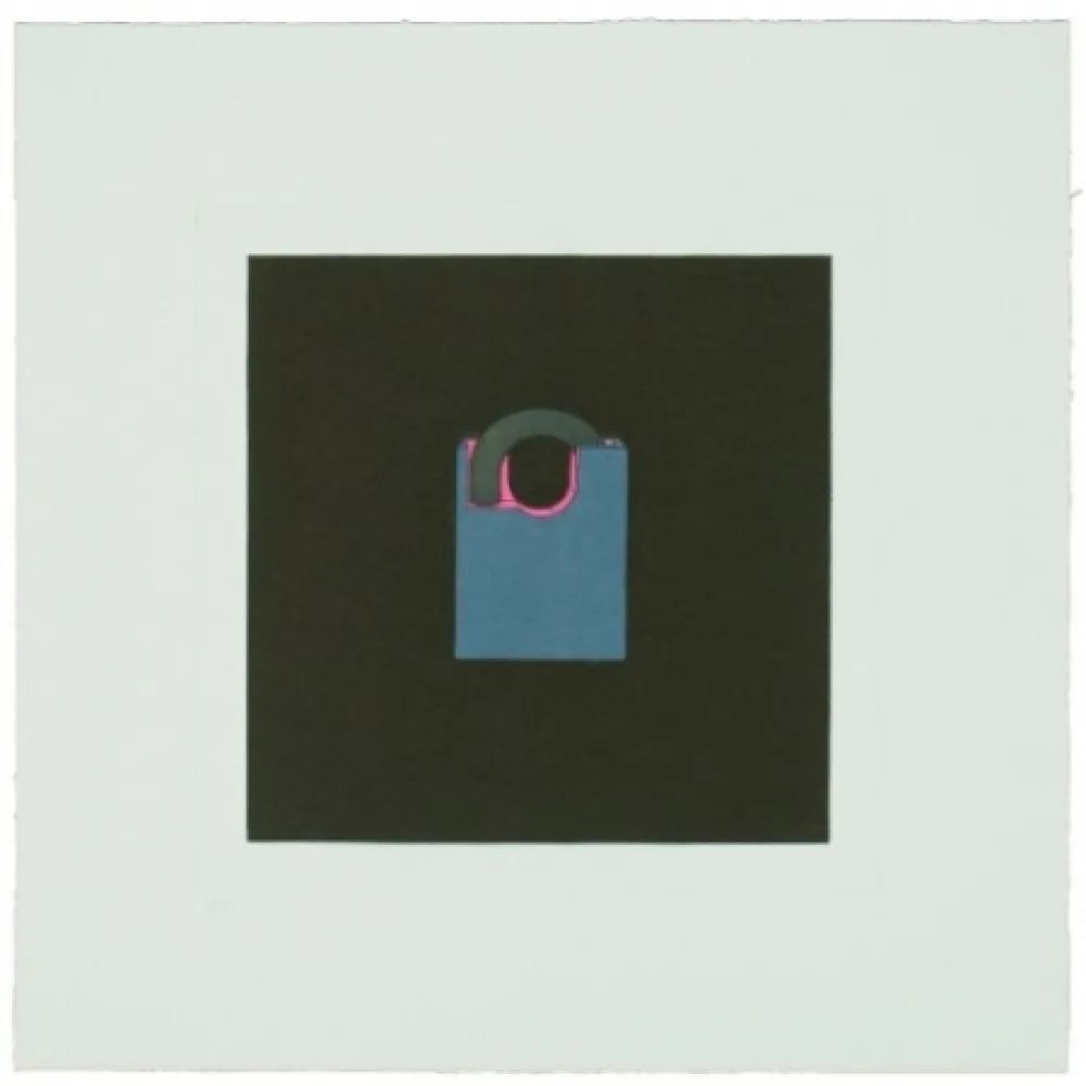 Gravura Craig-Martin - The Catalan Suite I - Padlock