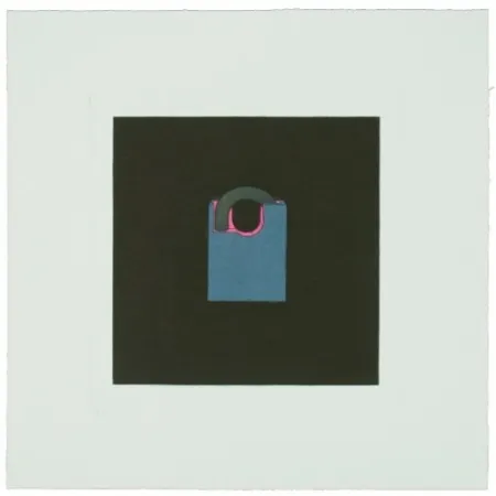 Gravura Craig-Martin - The Catalan Suite I - Padlock