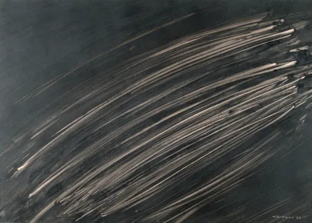 Sem Técnica Criton - Technique mixte sur papier marouflée sur toile. 