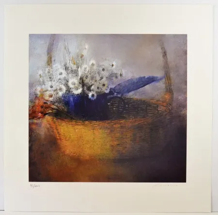 Litografia Crociara - Fiori di campo