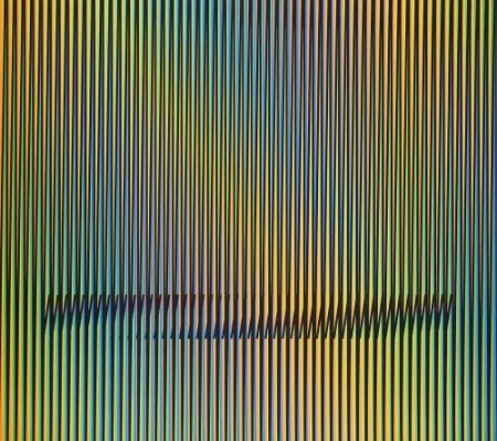 Litografia Cruz-Diez - Caura-1	