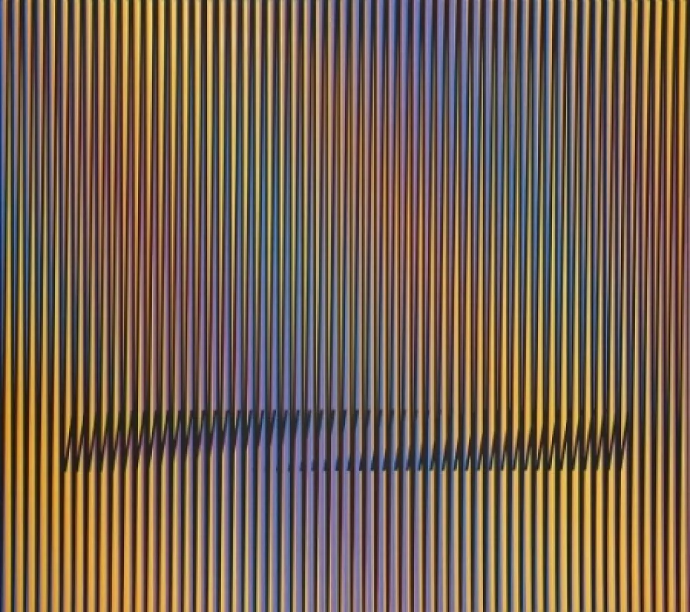 Litografia Cruz-Diez - Caura-4