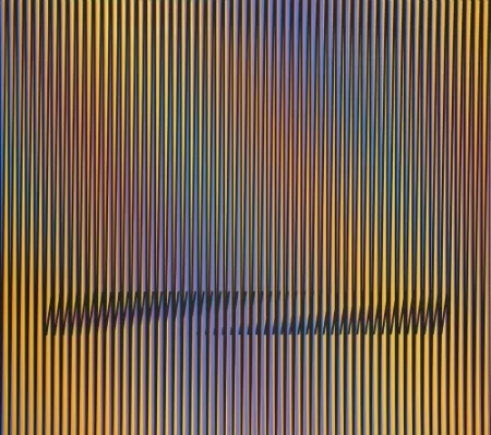 Litografia Cruz-Diez - Caura-4