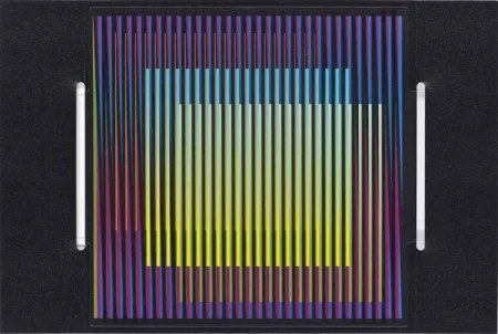 Múltiplo Cruz-Diez - Cromointerferencia manipulable feria estampa