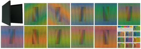 Sem Técnica Cruz-Diez - Inducción Cromática a doble frecuencia