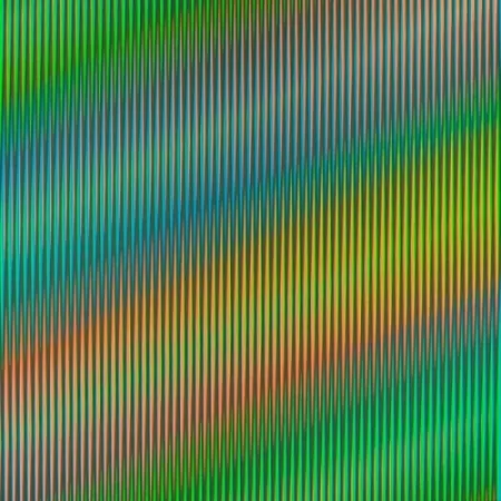 Litografia Cruz-Diez - Serie Semana - Martes