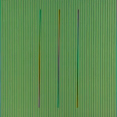 Litografia Cruz-Diez - Serie Semana - Sábado	