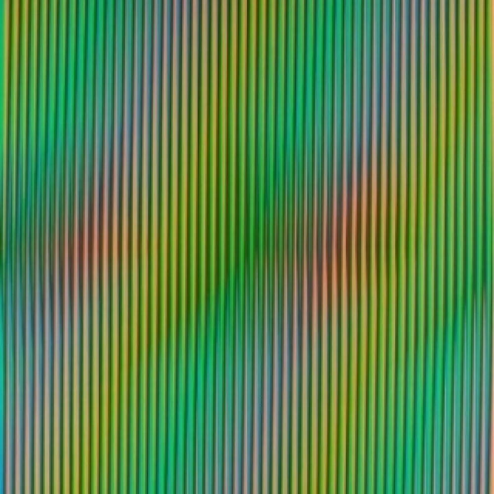 Litografia Cruz-Diez - Serie Semana - Viernes	