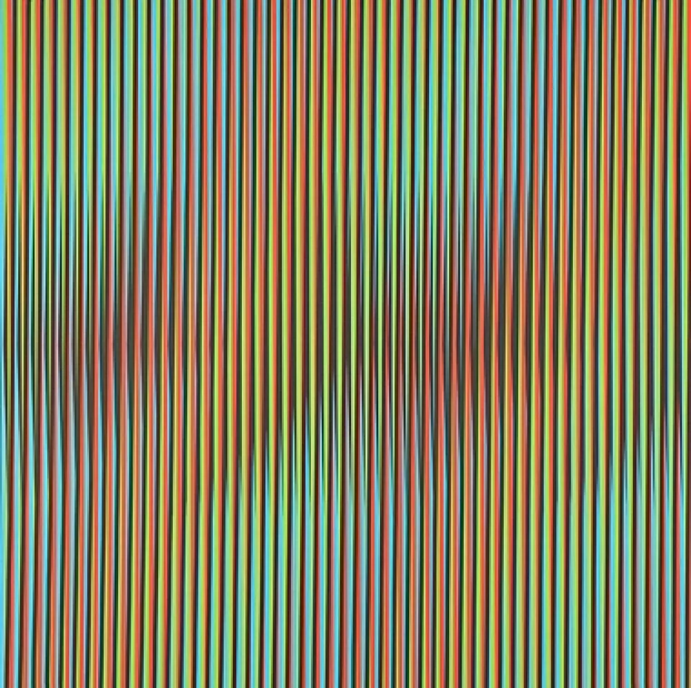 Litografia Cruz-Diez - Viernes