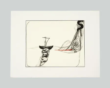 Litografia Cucchi - Simm' nervusi