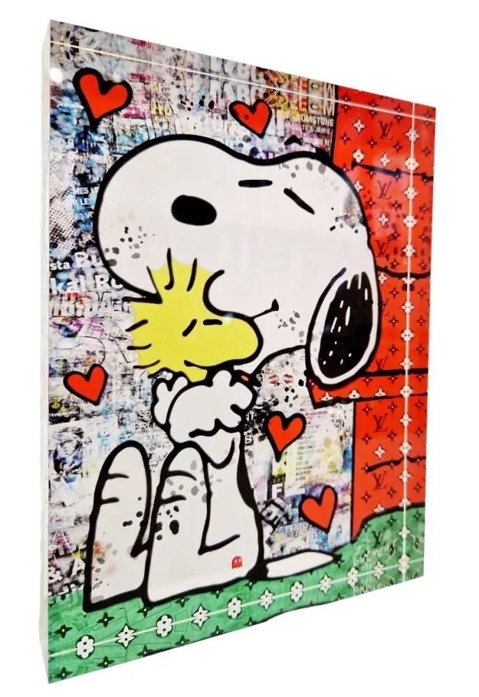Gravura Digital Cuencas - Snoopy LOVE Forever