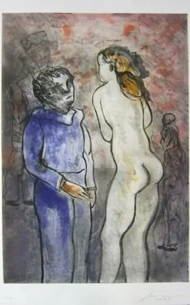 Água-Forte Cuevas - La conquistadora de hombres