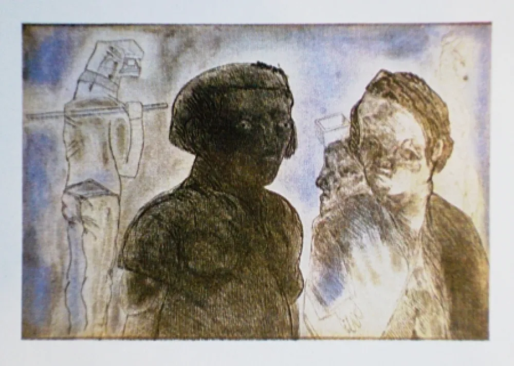 Água-Forte E Água-Tinta Cuevas - Pescadores de Blanes