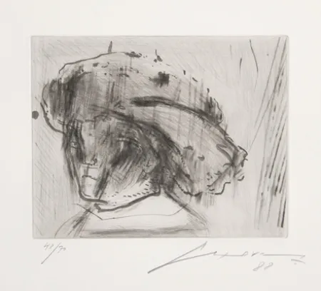 Água-Forte E Água-Tinta Cuevas - Portrait of Rembrandt as a Child