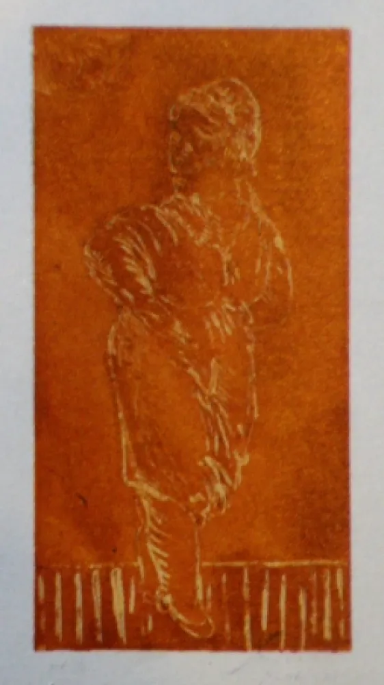 Água-Forte E Água-Tinta Cuevas - Prostituta