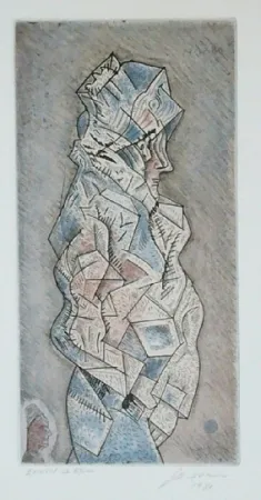 Água-Forte E Água-Tinta Cuevas - Sans titre