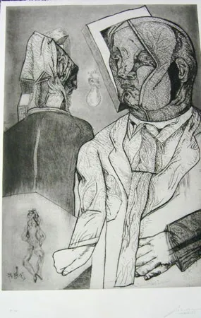 Água-Forte Cuevas - S/T