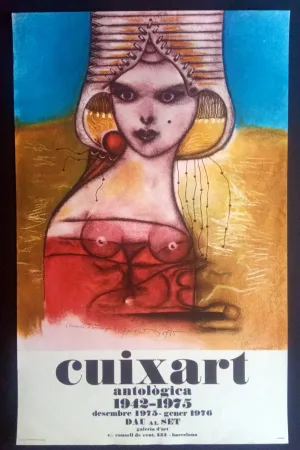 Cartaz Cuixart - Cuixart Antológica 1942 - 1975 Dau al Set