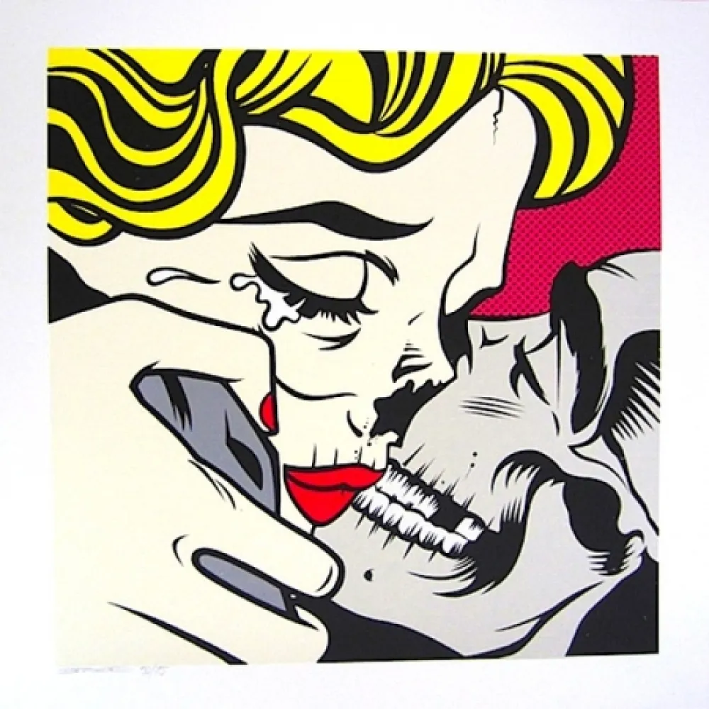 Serigrafia D-Face - The Kiss of Death 