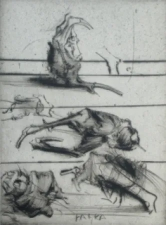 Água-Forte Dado - Kafka