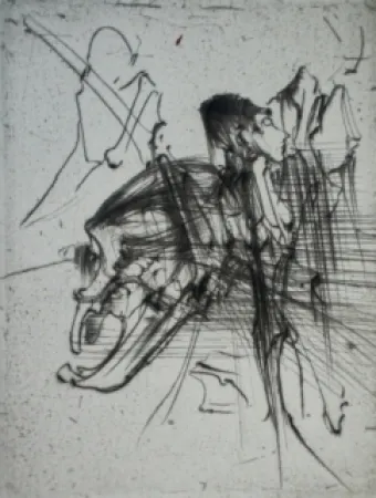 Água-Forte Dado - Sans titre 