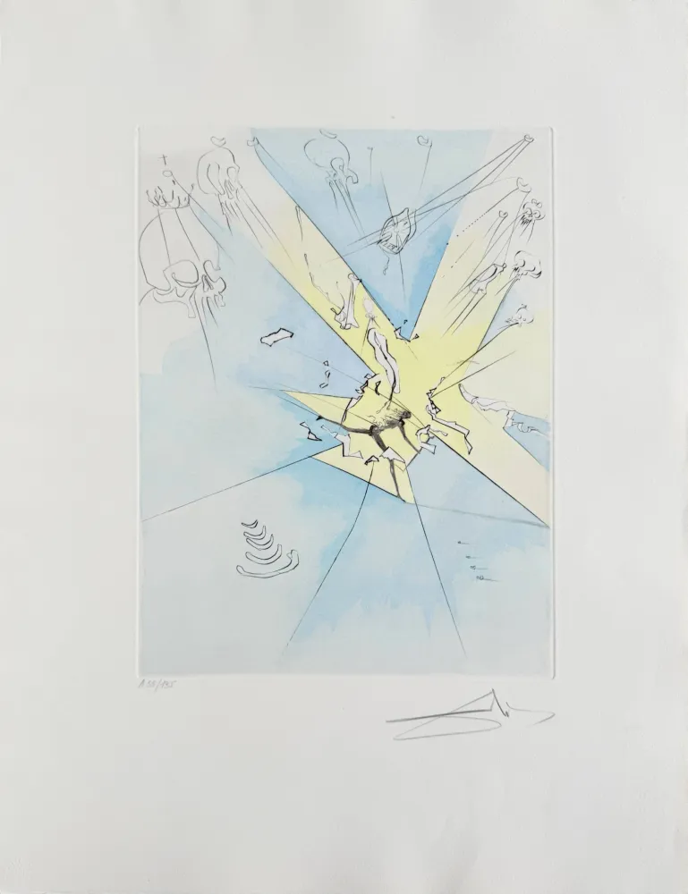 Água-Forte Dali - A Shattering Entrance upon the American Stage