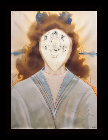 Gravura Dali - Alchimie des Philosophes L'Immortalite