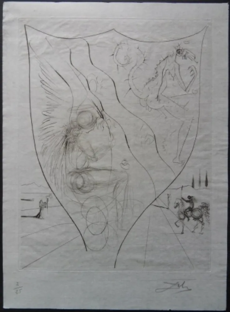 Água-Forte Dali - Alexis - Etat Chine