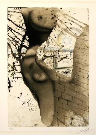 Litografia Dali - Aliyah, Return, O Virgin