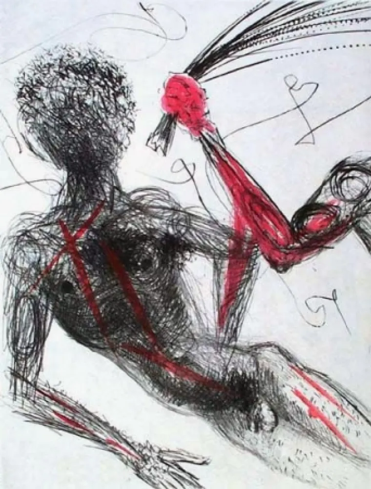 Gravura Dali - Allee des verges