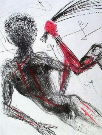 Gravura Dali - Allee des verges