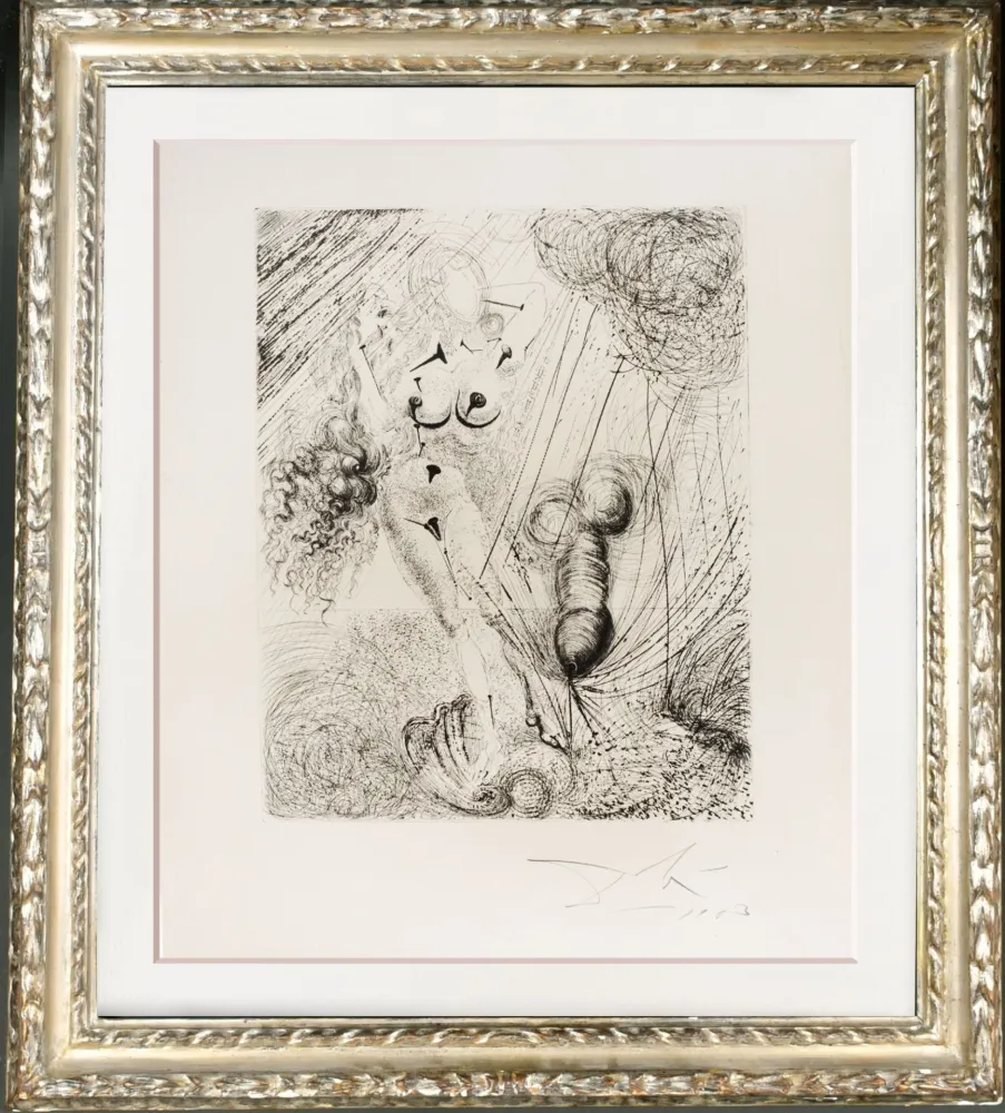 Heliogravura Dali - APHRODITE