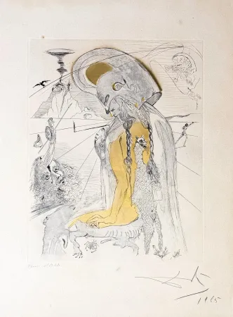 Gravura Dali - Athene