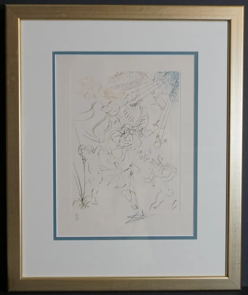 Gravura Dali - Autumn