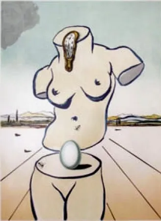 Litografia Dali - Birth of Venus