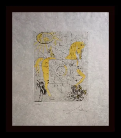 Gravura Dali - Chevalier Royal de L'Apocalypse