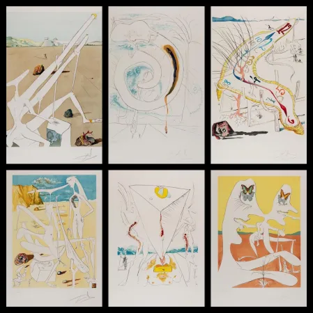Gravura Dali - Conquest of Cosmos Suite 1