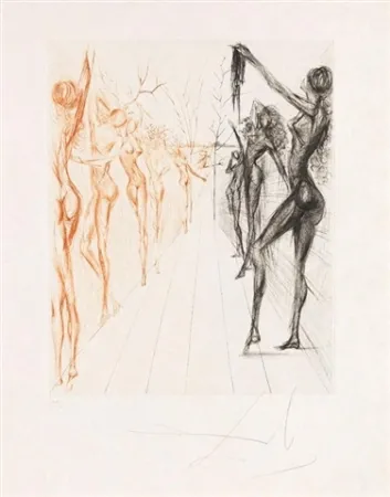 Água-Forte Dali - Corridor de Catmandou