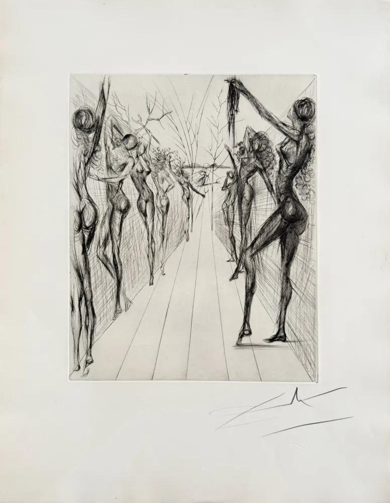 Ponta-Seca Dali - Corridor de Kathmandou (Katmandu Corridor), black