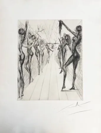 Ponta-Seca Dali - Corridor de Kathmandou (Katmandu Corridor), black