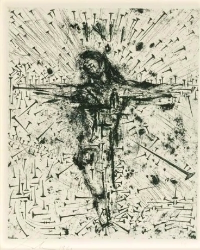 Água-Forte Dali - Crucifixion, from Apocalypse de Saint Jean