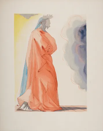 Xilogravura Dali - Dante, 1963