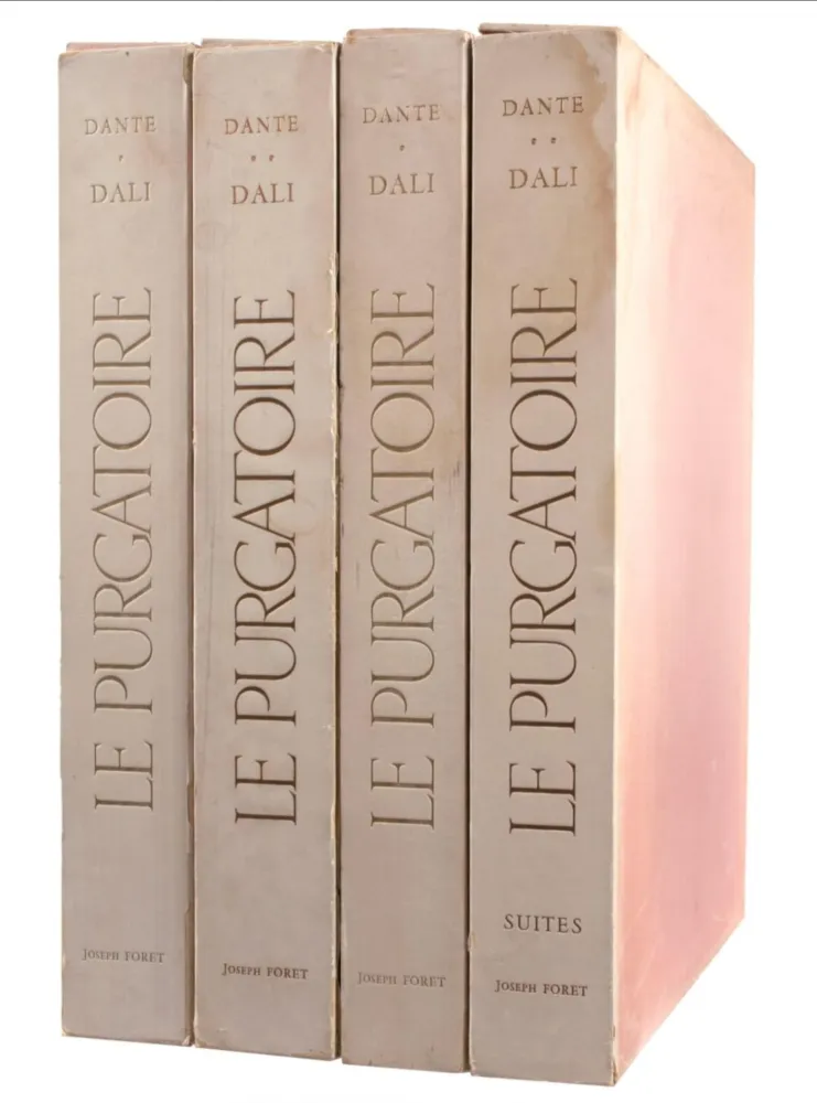 Livro Ilustrado Dali - Dante Alighieri, La Divine Comédie – Purgatorio (Cantos I–XXXIII)
