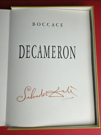 Livro Ilustrado Dali - Decameron 1972 - E.A copy from Rigal archive
