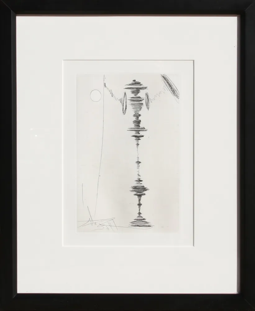 Gravura Dali - Deux Fatraises (Spinning Man)